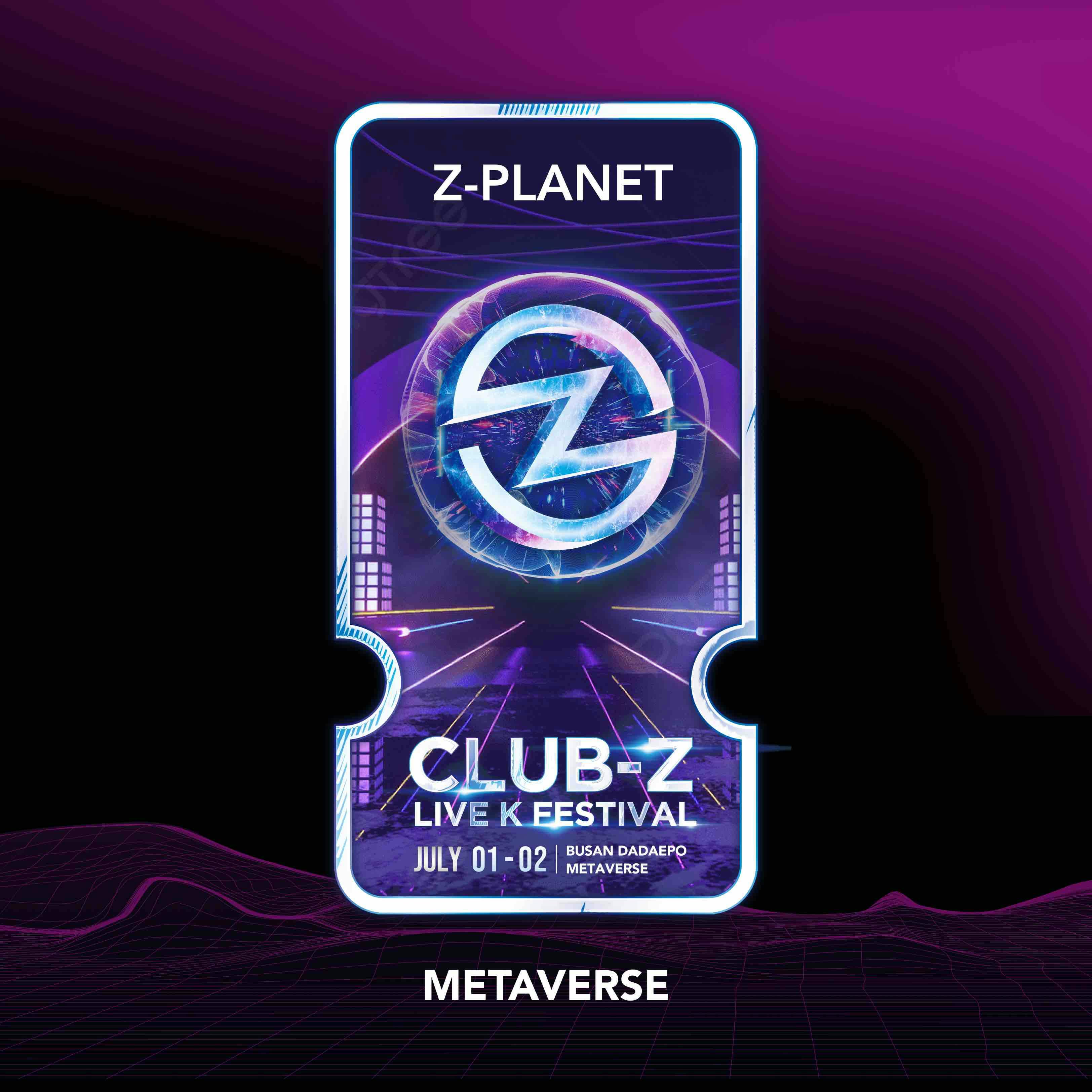 2023 CLUB-Z LIVE K Confesta - Metaverse NFT Ticket